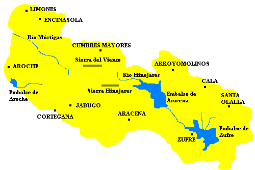 Mapa de Aracena y Picos de Aroche.gif (5703 bytes)
